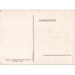 Bakony és Balatonvidéki veszprémi cserkész- és turistaház javára / Hungarian scouting art postcard s: Márton L. (EB...
