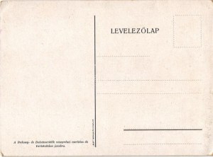 Bakony és Balatonvidéki veszprémi cserkész- és turistaház javára / Hungarian scouting art postcard s: Márton L. (EB...