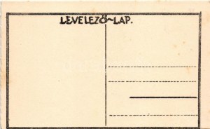 Cserkész művészlap / Hungarian scout art postcard s: Jajesnica János (vágott / cut)