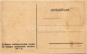 1922 Cserkészjáték. A Magyar Cserkészszövetség kiadása az országos cserkészjáték emlékére ...