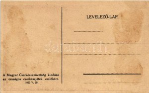 1922 Megfigyelés. A Magyar Cserkészszövetség kiadása az országos cserkészjáték emlékére ...