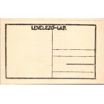 Tábori híd. Magyar Cserkésztábor / Hungarian scout art postcard s: Légrády Sándor