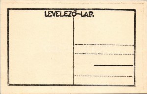 Tábori híd. Magyar Cserkésztábor / Hungarian scout art postcard s: Légrády Sándor
