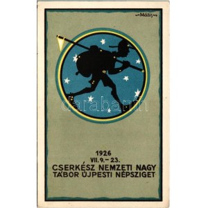 Cserkész Nemzeti Nagy Tábor az Újpesti Népszigeten 1926. VII. 9-23. / Hungarian National Boy Scout Camping Festival s...