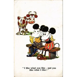 1931 I like what you like - and you like what I like! Mickey Mouse. Walter E. Disney A. R. Co. i. B. 1796. (r...