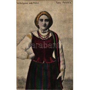 Typy Polskie / Volkstypen aus Polen / Lengyel népviselet / Polish folklore (fl)
