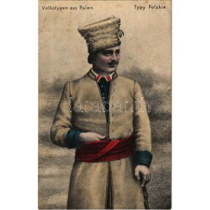 Typy Polskie / Volkstypen aus Polen / Lengyel népviselet / Polish folklore (fl)