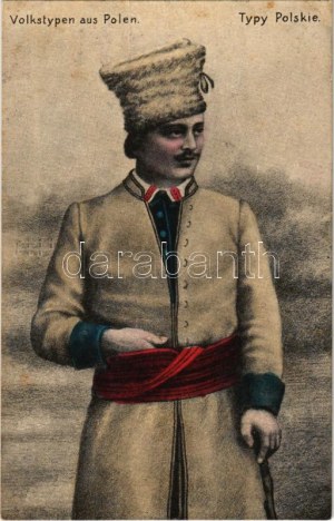 Typy Polskie / Volkstypen aus Polen / Lengyel népviselet / Polish folklore (fl)