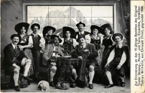 1915 Zur Erinnerung an das 15 jährige Bestehen des Original Tiroler Gesang-, Musik-, und Tanz-Ensemble, Direktion...