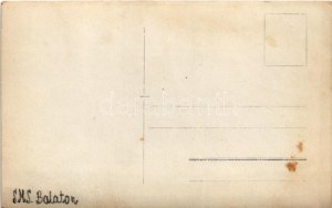 SMS Balaton a Császári és Királyi Haditengerészet Tátra-osztályú rombolója, matrózok aknákkal / K.u.K...