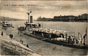 1908 Budapest, SMS TEMES, SMS BODROG monitorok és SM Pb 