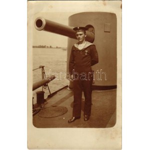1915 K.u.K. Kriegsmarine Donauflottille / Császári és Királyi Haditengerészet Dunaflottilla BODROG...