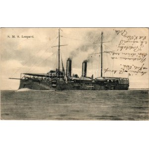 1909 SMS Leopard, K.u.k. Kriegsmarine. G. Fano Pola 1909-10. 139. (EK)