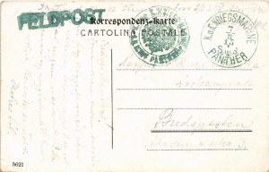 1915 SM Schiff Árpád K.u.K. Kriegsmarine / SMS Árpád az Osztrák-Magyar Haditengerészet Habsburg-osztályú csatahajója ...