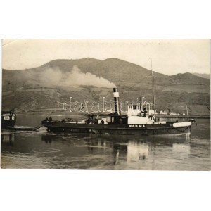 S. M. D. Berettyó / BERETTYÓ , firstly Norma, a river tugboat, was built in 1891 for Luczenbacher Pál, of Szob...