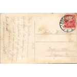 1918 DDSG BUDAPEST paddle steamer, steamship (fl)