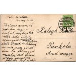 1914 Elisabeth lapátkerekes gőzhajó Pozsonynál a vár előtt / Elisabeth...