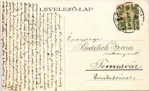 1906 Budapest, Parlament, Országház. ORSZÁGHÁZ és SZENT ISTVÁN gőzhajó / 