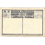 1911 Torino, Esposizione Internazionale, Padiglione dell'Ungheria / Magyar pavilon a torinói nemzetközi kiállításon ...