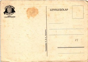 Francia nyelvű Trianon-propaganda. Magyar Nemzeti Szövetség kiadása, Hornyánszky V. R.T. Budapest / French...