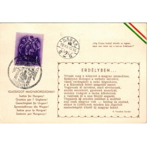 Igazságot Magyarországnak! K. Fazakas Sándor: Erdélyben... / Justice for Hungary! Hungarian irredenta propaganda...