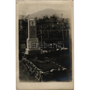 ~1917 Brje, 91er Friedhof bei Berje, 10. Isonzo-Schlacht / WWI Austro-Hungarian K.u.K. military cemetery, soldier...