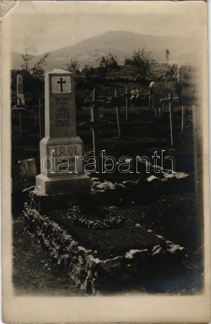 ~1917 Brje, 91er Friedhof bei Berje, 10. Isonzo-Schlacht / WWI Austro-Hungarian K.u.K. military cemetery, soldier...