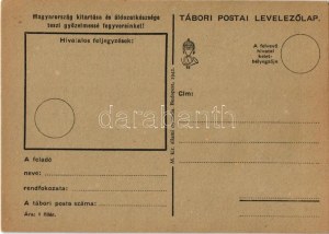 Második világháborús Tábori Postai Levelezőlap, húsvéti üdvözlet ...