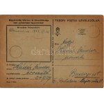 1943 Magyar Húsvét. Második világháborús Tábori Postai Levelezőlap, húsvéti üdvözlet ...