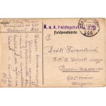 1917 Fröhliche Weihnachten! / Kellemes Karácsonyt! Osztrák-magyar katonai művészlap / WWI Austro...