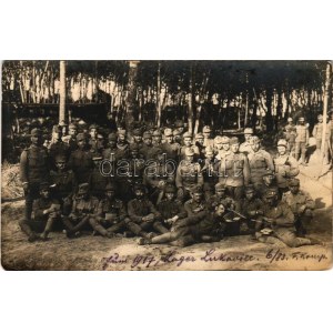 1917 Lager Lukaviec, 6/83. Komp. / katonák a lukavieci lágerben / group of soldiers in Lukaviec. photo (b...