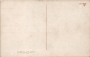 Első világháborús osztrák-magyar katonai művészlap, gőzmozdony / WWI Austro-Hungarian K.u.k. military art postcard (EK...