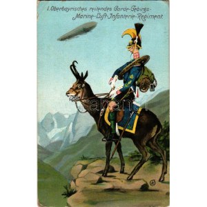 I. Oberbayerisches reitendes Garde-Gebirgs-Marine-Luft-Infanterie-Regiment. Ottmar Zieher / WWI Austro-Hungarian K.u.k...