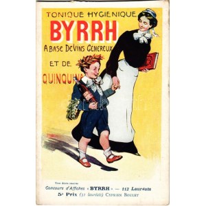 Tonique Hygienique Byrrh. A base de vins genereux et de quinquina. Concours d'Affiches Byrrh - 112 Lauréats 5e Prix ...