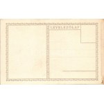 Boldog Karácsonyt! Nyomtatta és kiadja Kner Izidor, Gyoma / Hungarian art postcard with Christmas greeting s...