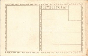 Boldog Karácsonyt! Nyomtatta és kiadja Kner Izidor, Gyoma / Hungarian art postcard with Christmas greeting s...