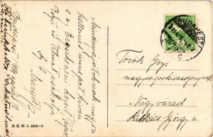 1915 Boldog Húsvéti Ünnepeket! / Easter lady. B.K.W.I. 4636-2. s: Mela Koehler (EK)