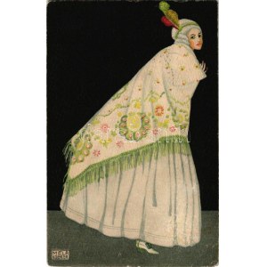 1923 Mode. B.K.W.I. 384-6. s: Mela Koehler (EB)