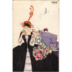 1918 Mode. B.K.W.I. 620-6. s: Mela Koehler (EK)