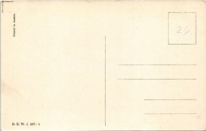Children art postcard. B.K.W.I. 587-1. s: August Patek