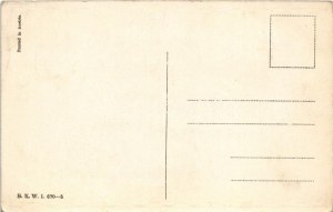 Romantic couple: lady with violinist. B.K.W.I. 670-5. s: Mitzi Marbach (EK)