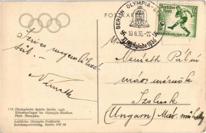 1936 Berlin, Olympischen Spiele, Kunstspringer im Olympia Stadion / 1936. évi nyári olimpiai játékok, műugrás ...