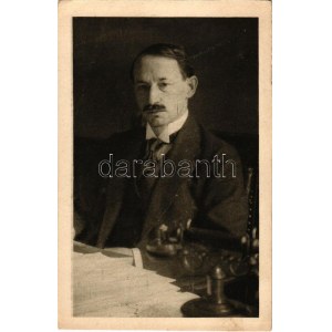 Szabados Sándor közoktatásügyi népbiztos. Magyarországi Tanácsköztársaság / Hungarian Soviet Republic (EK...