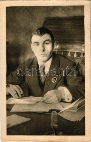 Szántó Béla hadügyi népbiztos. Magyarországi Tanácsköztársaság / Hungarian Soviet Republic (EK...