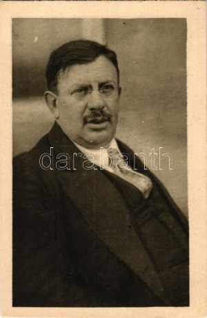 Landler Jenő belügyi népbiztos. Magyarországi Tanácsköztársaság / Hungarian Soviet Republic (lyuk / pinhole...