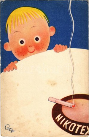 Törődjön kissé magával is - szívjon Nikotexet. Magyar cigaretta reklám / Hungarian cigarette advertisement s: Berger ...