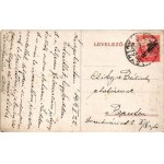 1919 Ganz és Társa Vasöntő- és Gépgyár-Részvénytársulat, Budapest. Képviselő: Knapp Dávid, Léva. cséplőgép ...