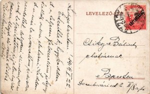 1919 Ganz és Társa Vasöntő- és Gépgyár-Részvénytársulat, Budapest. Képviselő: Knapp Dávid, Léva. cséplőgép ...