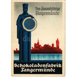 Das Tausendjährige Tangermünde, Tschokoladenfabrik Tangermünde. Gebr. Walter ...
