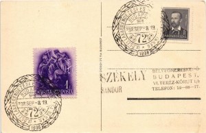A magyar szőlőnek nincsen párja. Magyar szőlő reklámja, folklór. Klösz György és Fia kiadása ...